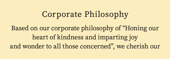 Corporate Philosophy