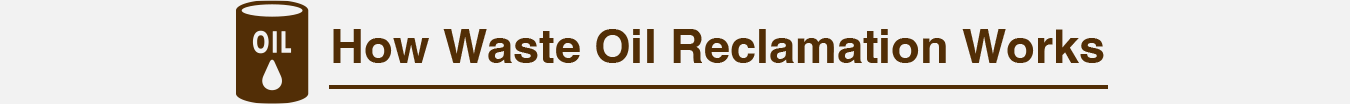 How Waste Oil Reclamation Works