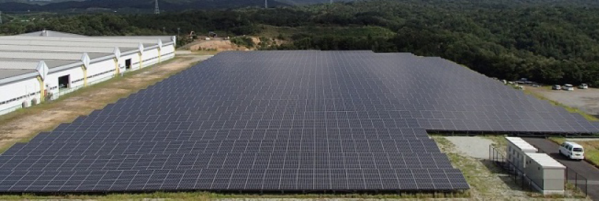 写真：太陽光発電事業