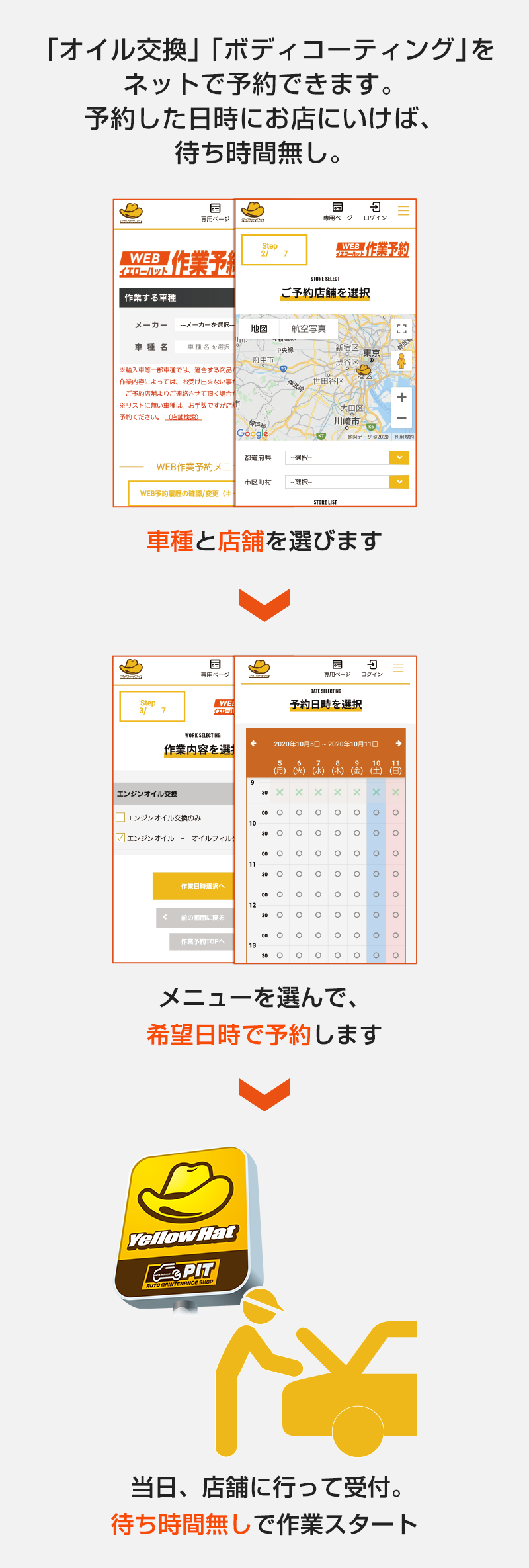作業予約top 作業予約top